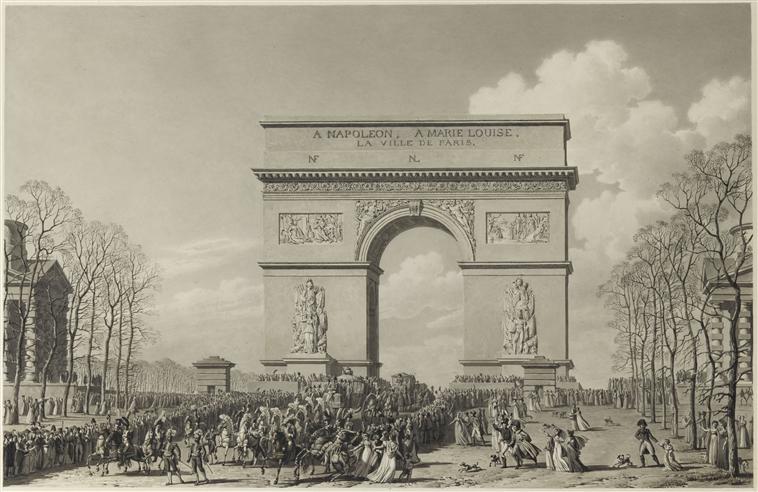 418418-napoleon-mariage-avec-marie-louise-2-avril-1810-maquette-de-larc