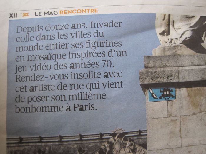 libération Ausgabe zum 1000. invader 002 (2)