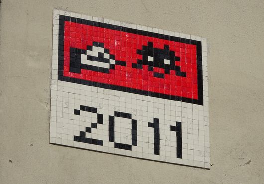 DSC00620 Invader mit Jahreszahl