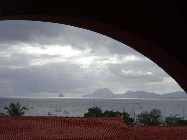 Blick von unserer Terrasse